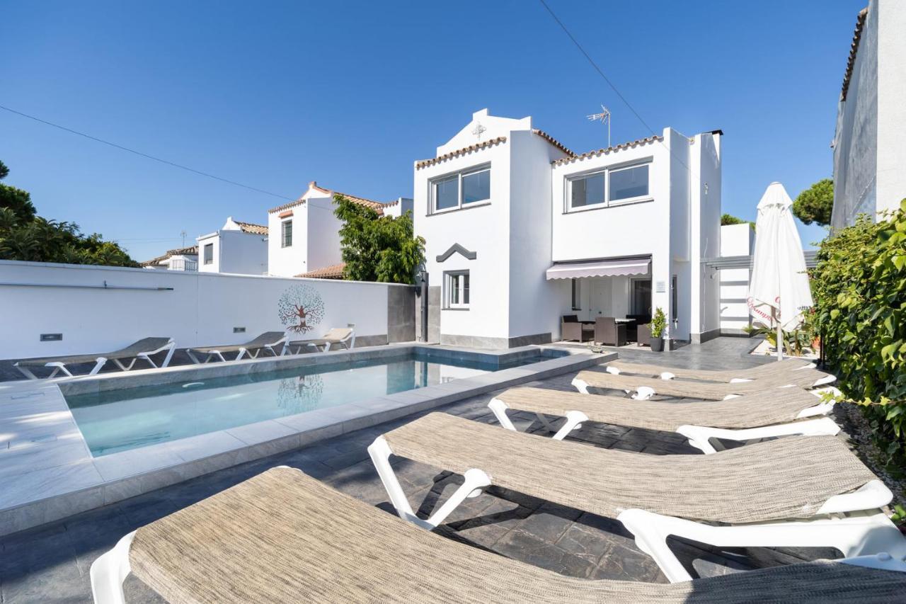 Chalet Árbol de la Vida - cerca la playa Chiclana de la Frontera Exterior foto